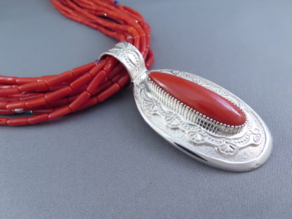 Coral Necklace – Jake & Irene Livingston