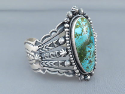 Aaron Toadlena Kingman Turquoise Bracelet Cuff