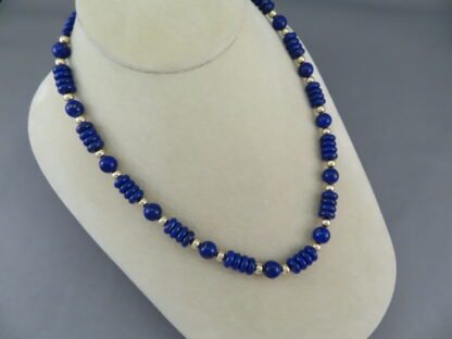 Lapis & 14kt Gold Necklace (Yellowhorse)