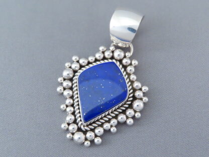 Artie Yellowhorse Lapis Pendant
