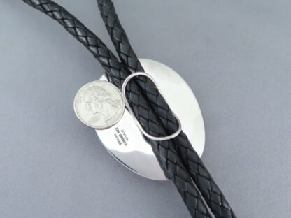 Tyrone Turquoise Bolo Tie by Leonard Nez