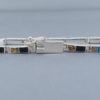 Multi-Stone Inlay Link Bracelet featuring Turquoise