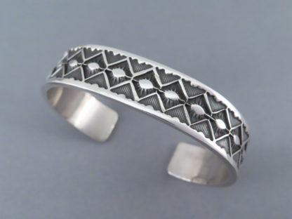 Andy Cadman Sterling Silver Cuff Bracelet (larger & heavier)