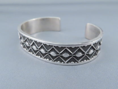 Andy Cadman Sterling Silver Cuff Bracelet (larger & heavier)