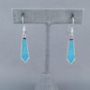 Turquoise Inlay Earrings (Long & Dangling)