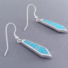 Turquoise Inlay Earrings (Long & Dangling)