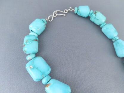Bruce Eckhardt Fox Turquoise Necklace