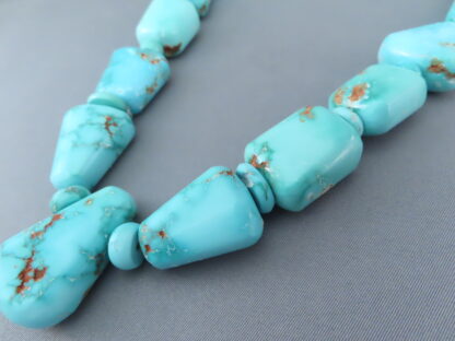 Bruce Eckhardt Fox Turquoise Necklace