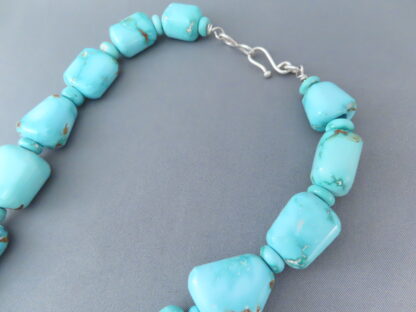 Bruce Eckhardt Fox Turquoise Necklace