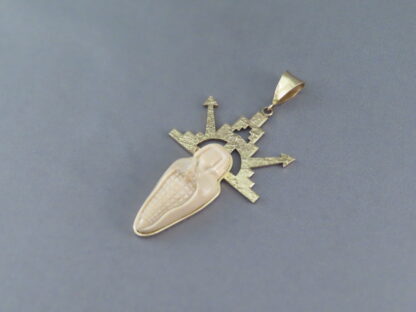 Don Supplee 14kt Gold ‘Corn Maiden’ Pendant
