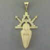 Don Supplee 14kt Gold ‘Corn Maiden’ Pendant