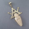 Don Supplee 14kt Gold ‘Corn Maiden’ Pendant