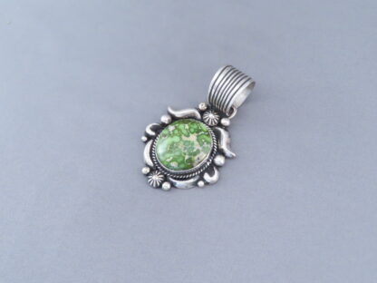 Sonoran Gold Turquoise Pendant by Albert Jake