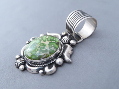 Sonoran Gold Turquoise Pendant by Albert Jake