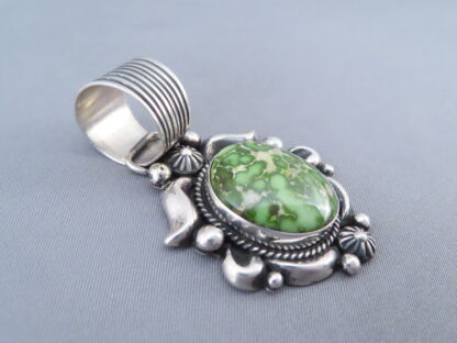 Sonoran Gold Turquoise Pendant by Albert Jake