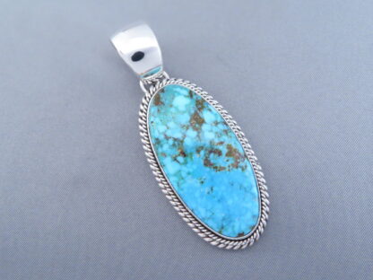 Artie Yellowhorse Pendant with Kingman Turquoise