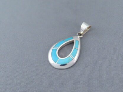 Turquoise Inlay Pendant