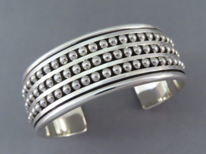 Sterling Silver Cuff Bracelet by Artie Yellowhorse