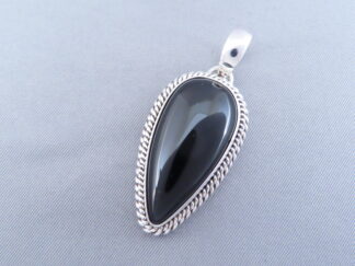 Artie Yellowhorse Pendant with Onyx