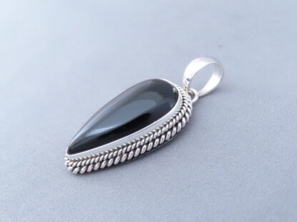 Artie Yellowhorse Pendant with Onyx