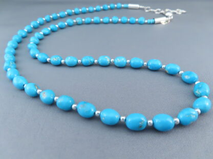 Single-Strand Sleeping Beauty Turquoise Necklace