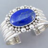 Lapis Cuff Bracelet by Artie Yellowhorse