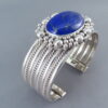 Lapis Cuff Bracelet by Artie Yellowhorse