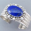 Lapis Cuff Bracelet by Artie Yellowhorse