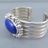 Lapis Cuff Bracelet by Artie Yellowhorse