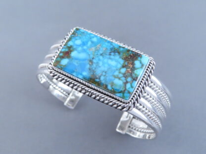 Kingman Turquoise Bracelet by Artie Yellowhorse