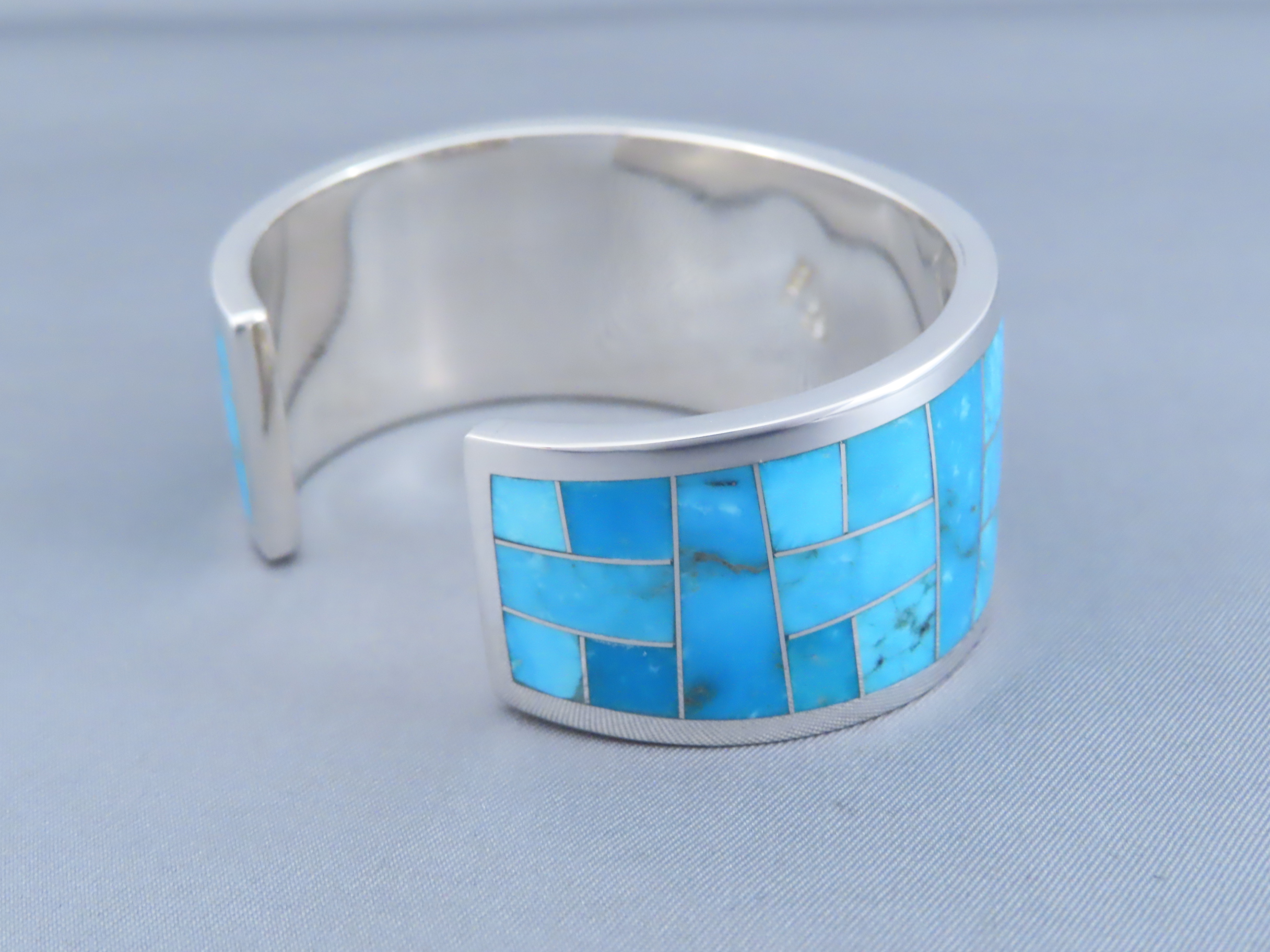 Inlay Cuff Bracelet – Turquoise