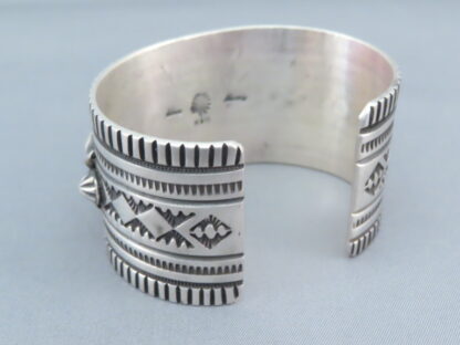 Albert Jake Kingman Turquoise Sterling Silver Bracelet