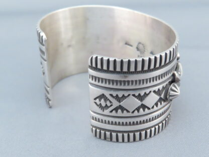 Albert Jake Kingman Turquoise Sterling Silver Bracelet