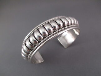 Sterling Silver Cuff Bracelet by Tom Charlie