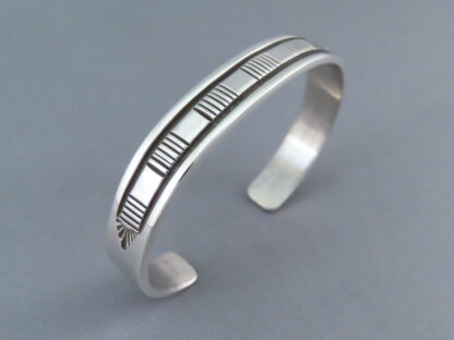 Dainty Sterling Silver Cuff Bracelet by Bruce Morgan