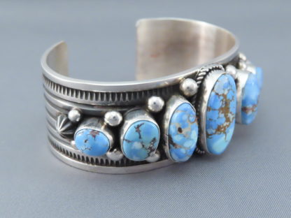 Albert Jake Golden Hills Turquoise Cuff Bracelet