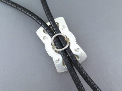Sterling Silver Bolo Tie by Leonard Gene
