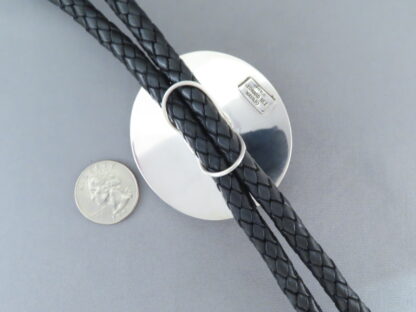 Leonard Nez Bolo Tie with Kingman Turquoise