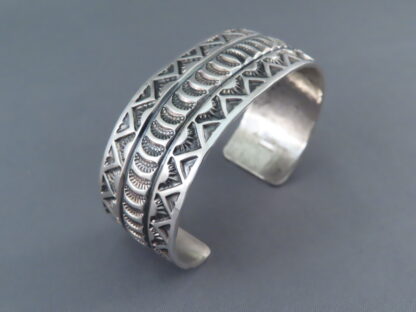 Sterling Silver Cuff Bracelet by Andy Cadman