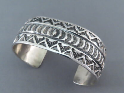 Sterling Silver Cuff Bracelet by Andy Cadman