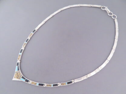 Multi-Stone with Turquoise Inlay Necklace