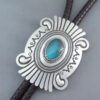 Bolo Tie with Bisbee Turquoise – Leonard Gene