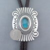 Bolo Tie with Bisbee Turquoise – Leonard Gene