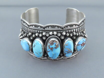 Golden Hills Turquoise Sterling Silver Cuff Bracelet