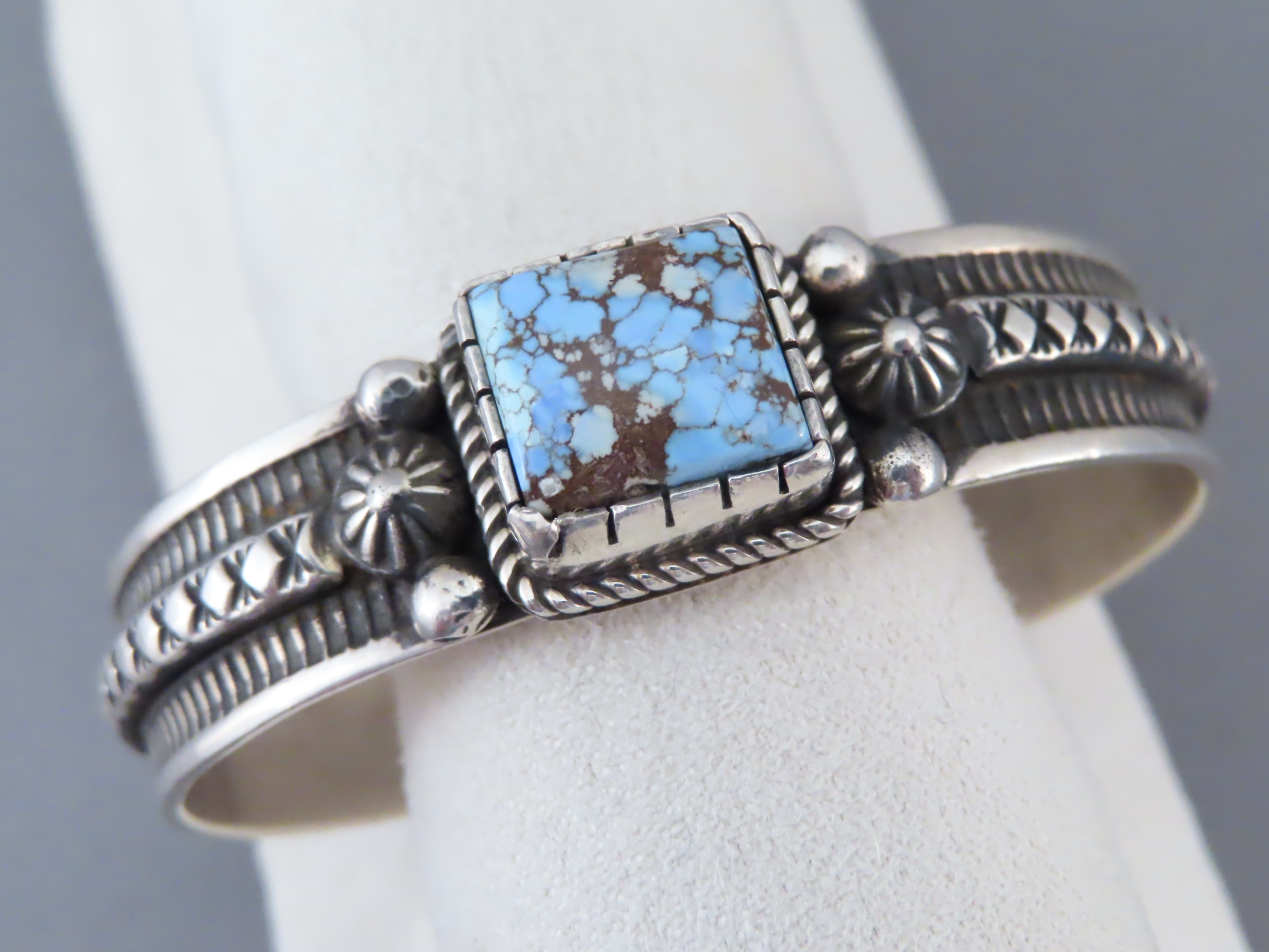 Golden Hills Turquoise Cuff Bracelet by Albert Jake