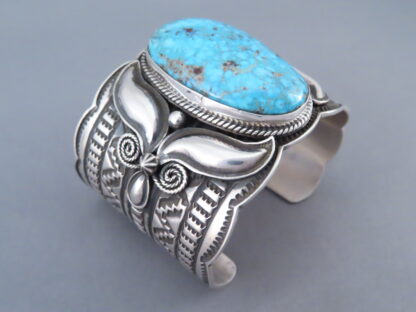 Andy Cadman Wider Kingman Turquoise Cuff Bracelet