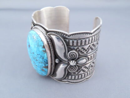 Andy Cadman Wider Kingman Turquoise Cuff Bracelet
