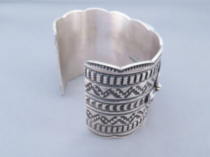 Andy Cadman Wider Kingman Turquoise Cuff Bracelet