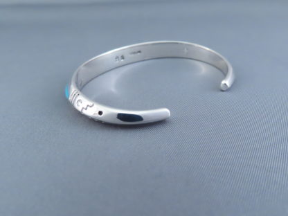Turquoise Inlay Cuff Bracelet (small)