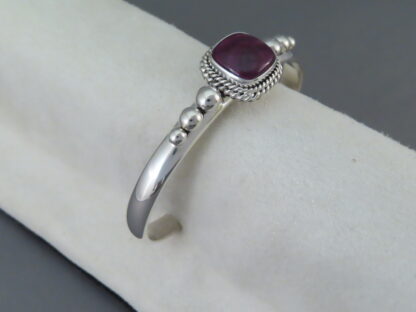 Purple Spiny Oyster Shell Cuff Bracelet